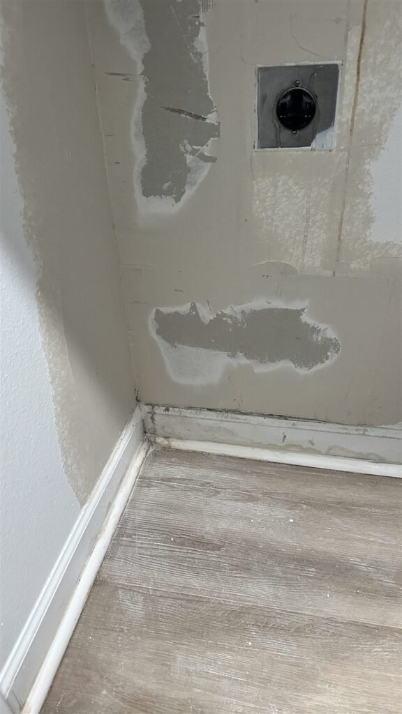 Wall drywall patches with joint compound in Los Angeles